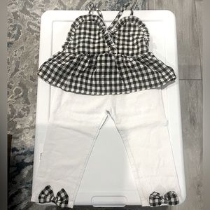 Black and White Plaid Beauty